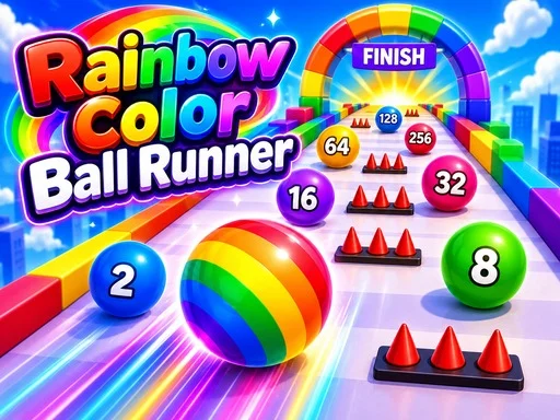 Rainbow Color Ball Runner - 588BET