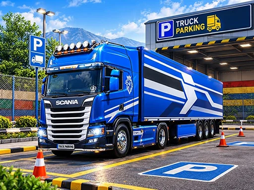 Euro Truck Parking Game - 588BET