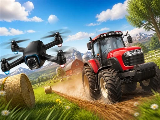 Drone vs Tractor Challenge - 588BET