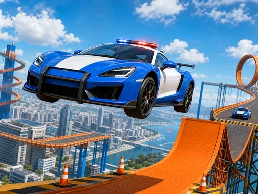 Police Car Stunt Challenge - 588BET