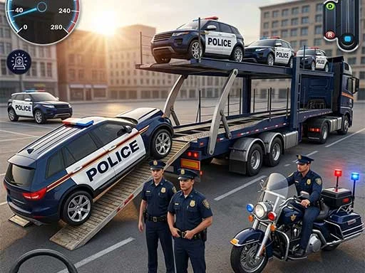 Police Transport Game - 588BET