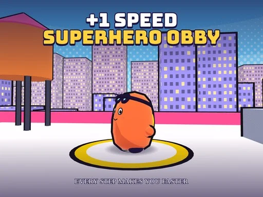 +1 Speed Superhero Obby - 588BET