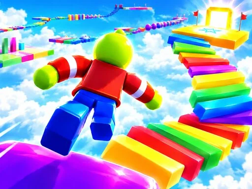 Mega Noob Sky Obby: 50 Stages - 588BET