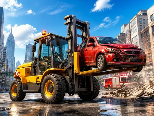City Rescue Forklift Simulator - 588BET