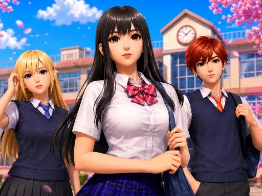 High School Girls Classroom Life - 588BET